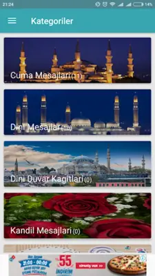 Cuma Mesajları Resimli android App screenshot 7